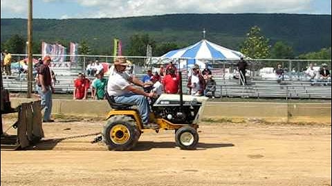 Turbo Diesel Cub Cadet pulling