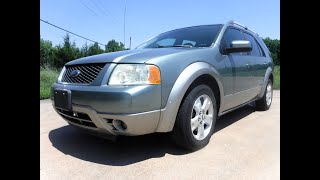 2006 Ford Freestyle SEL! 84K Miles! 3rd Row!! 1 Senior Owner! Perfect Cash Car!