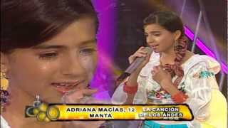 Video thumbnail of "Adriana Macías - Canción de Los Andes (Etapa de Finales 2)"