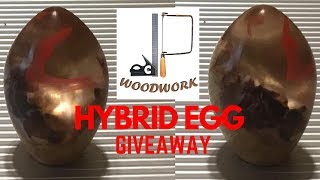 Woodturning | Hybrid Egg GIVEAWAY *Ended*