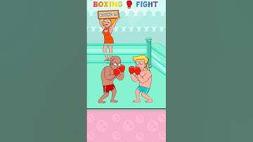 Funny Boxing 🥊 fight 😄 Round 15 😛 Android x iOS game 🔥🎯 #funny #boxing #gaming #youtubeshorts #short