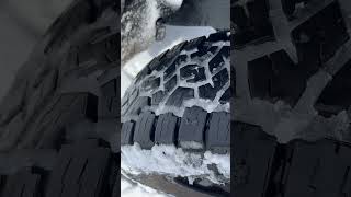 Snow testing my new Toyo Open Country AT3 tires