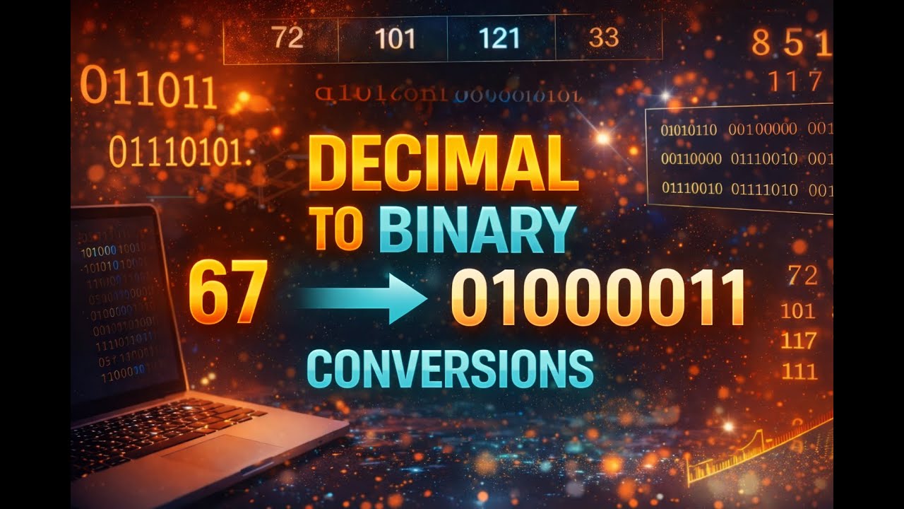 Data Representation 2: Decimal to Binary - YouTube