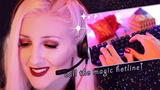 Call the Magic Hotline for all your Spell Needs! (ASMR whisper role-play + keyboard sounds) screenshot 5
