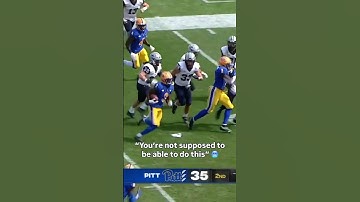 Unbelievable spin move 🤯 #pittpanthers  #accfootball #football #cfb #sports #collegefootball