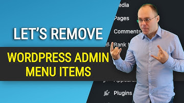 How to Remove Wordpress Admin Menu Items for Specific Users?