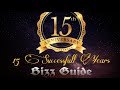 Bizz guide celebrating 15 successfull years