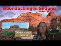 BOONDOCKING in Sedona, Arizona ~ Red Rock Country