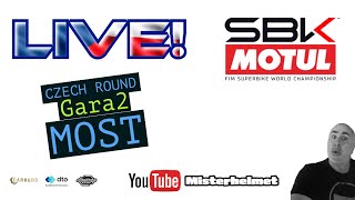 LIVE SUPERBIKE MOST GARA2 MISTERHELMET!