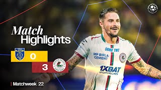 Match Highlights | Kerala Blasters FC 0-3 Mohun Bagan Super Giant | MW 22 | ISL 2024-25