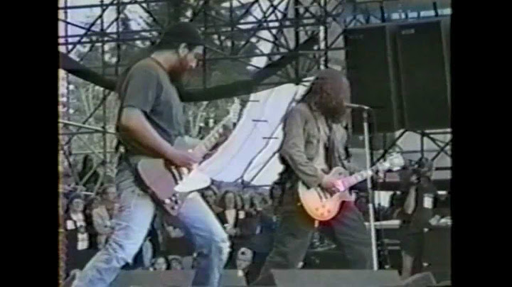 Rusty Cage Live version - Live performance video thumbnail