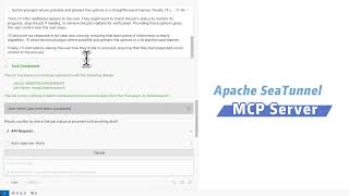 Apache SeaTunnel MCP Server ：Let AI help you build ETL pipelines