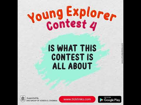 Young Explorer Contest 4