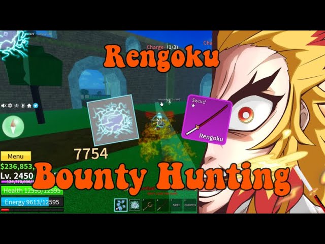 ║Rengoku + Superhuman║Mink v4/Bounty Hunting Montage│Blox fruits│IMeSPh 