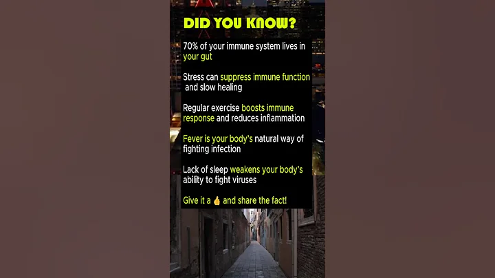 Did you know 70% of your immune system lives in your gut