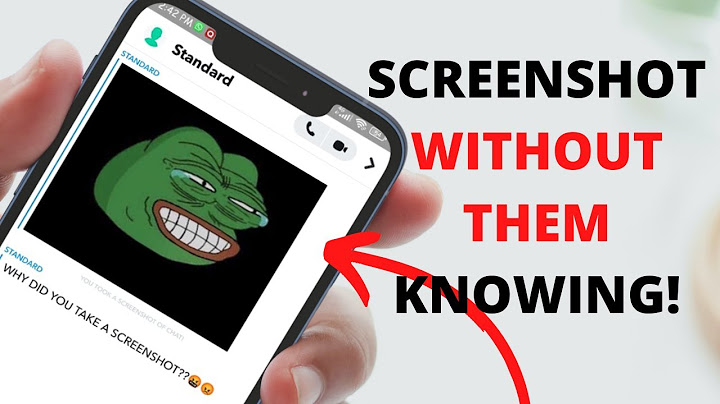 How to screenshot snapchat without them knowing 2022 android
