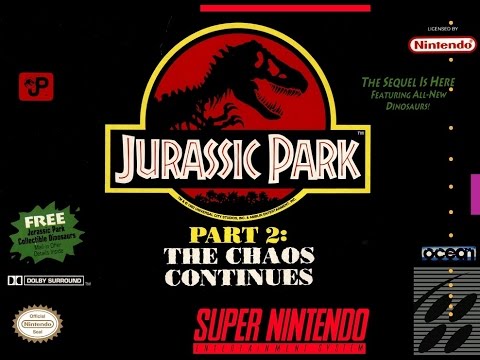 Jurassic park PART 2 на SNES (прохождение)