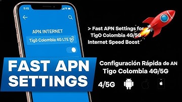 How To Right Fast APN Tigo Colombia 2025