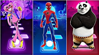 💥Poppy playtrne 🆚 Spider-Man 🆚 Kunfu Panda ¦¦TILES HOP BABY¦¦ 🎯 🏆