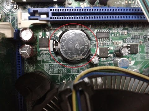 How to Replace CMOS Battery in a Desktop Computer  39 s Motherboard