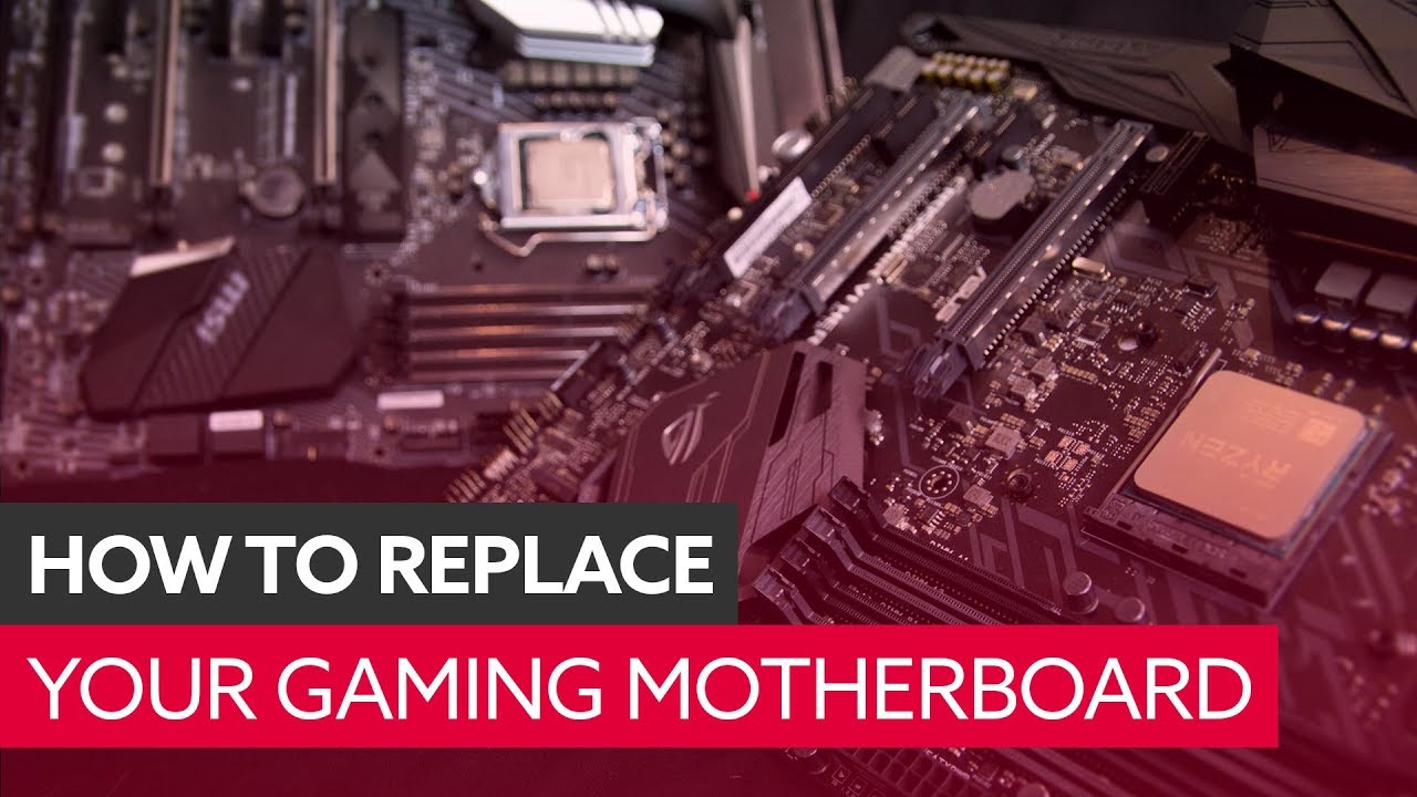 How to replace your PC’s motherboard in 8 easy steps | Hardware - YouTube