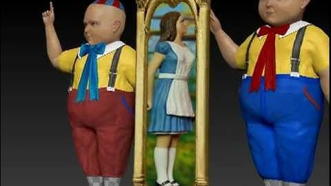Tweedle Dee and Tweedle Dum Dumb Alice