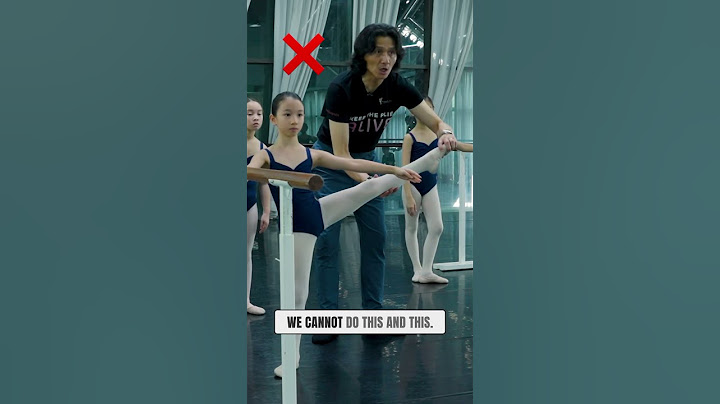 "I guarantee this will be easier on your leg for 'enveloppé' if you do it right." #ballet #dance