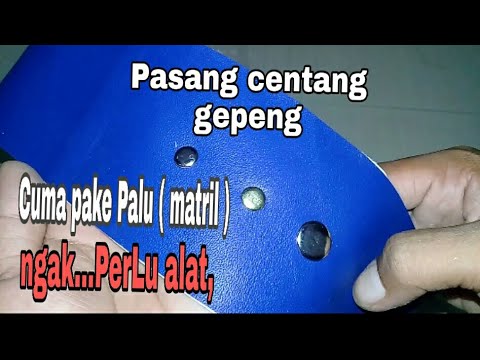 Video: Bagaimana cara memasang paku keling tanpa paku keling?