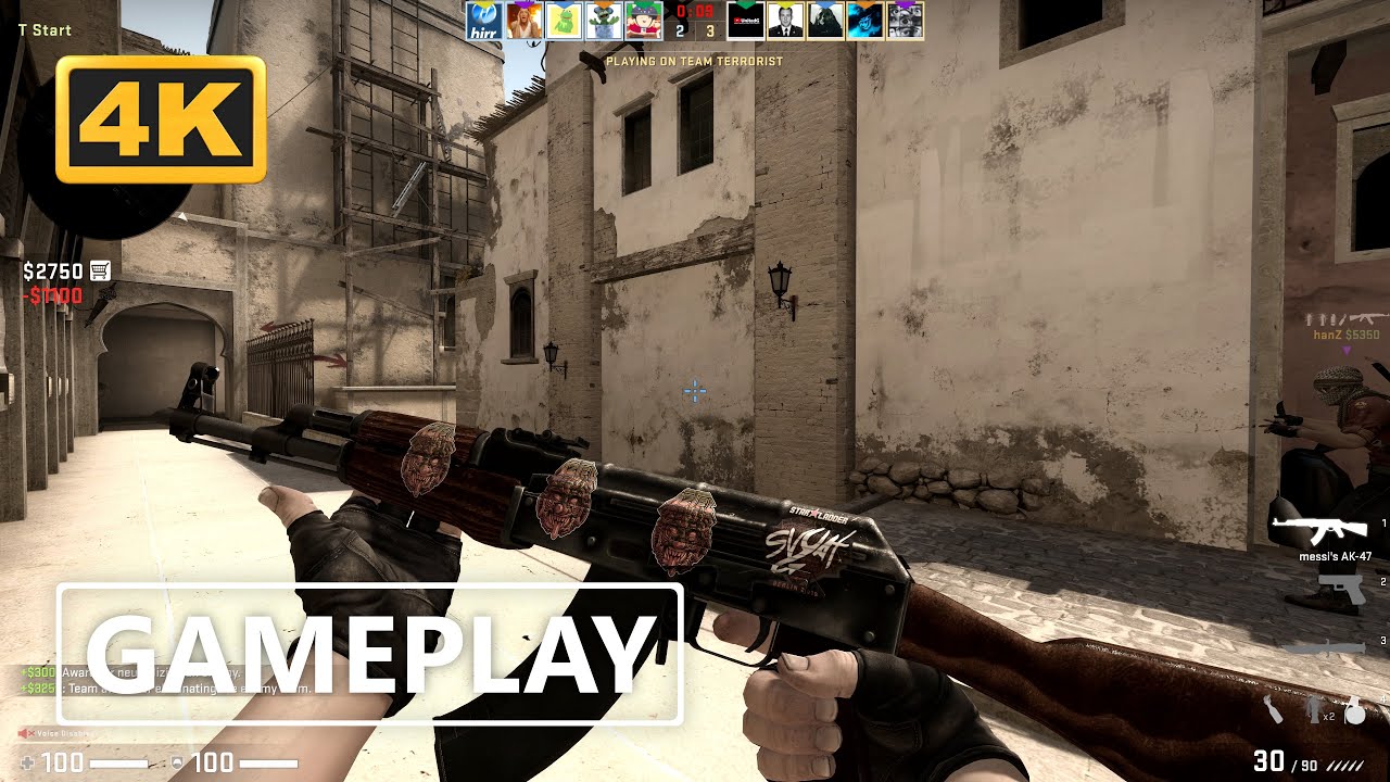 CS:GO Gameplay 4K (No Commentary) - YouTube