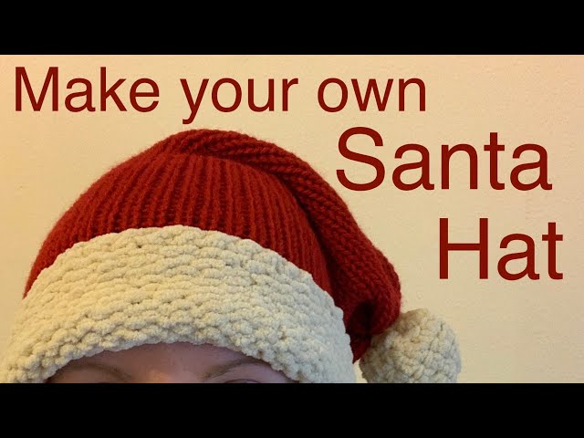 Santa Hat Machine Knit PATTERN / Addi Santa Hat Knitting Machine Pattern/  Sentro Knitting Machine Pattern/ Mommy and Me Set -  Norway