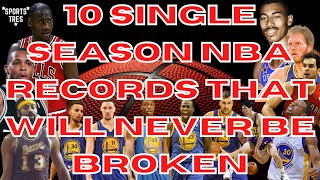 10 Single Season NBA Records That Will Never Be Broken