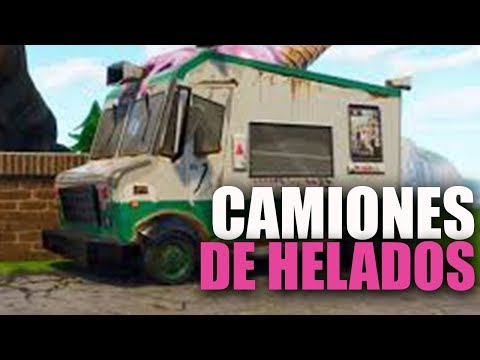 Vídeo: Fortnite - Explicación De Las Ubicaciones De Los Camiones De Helados