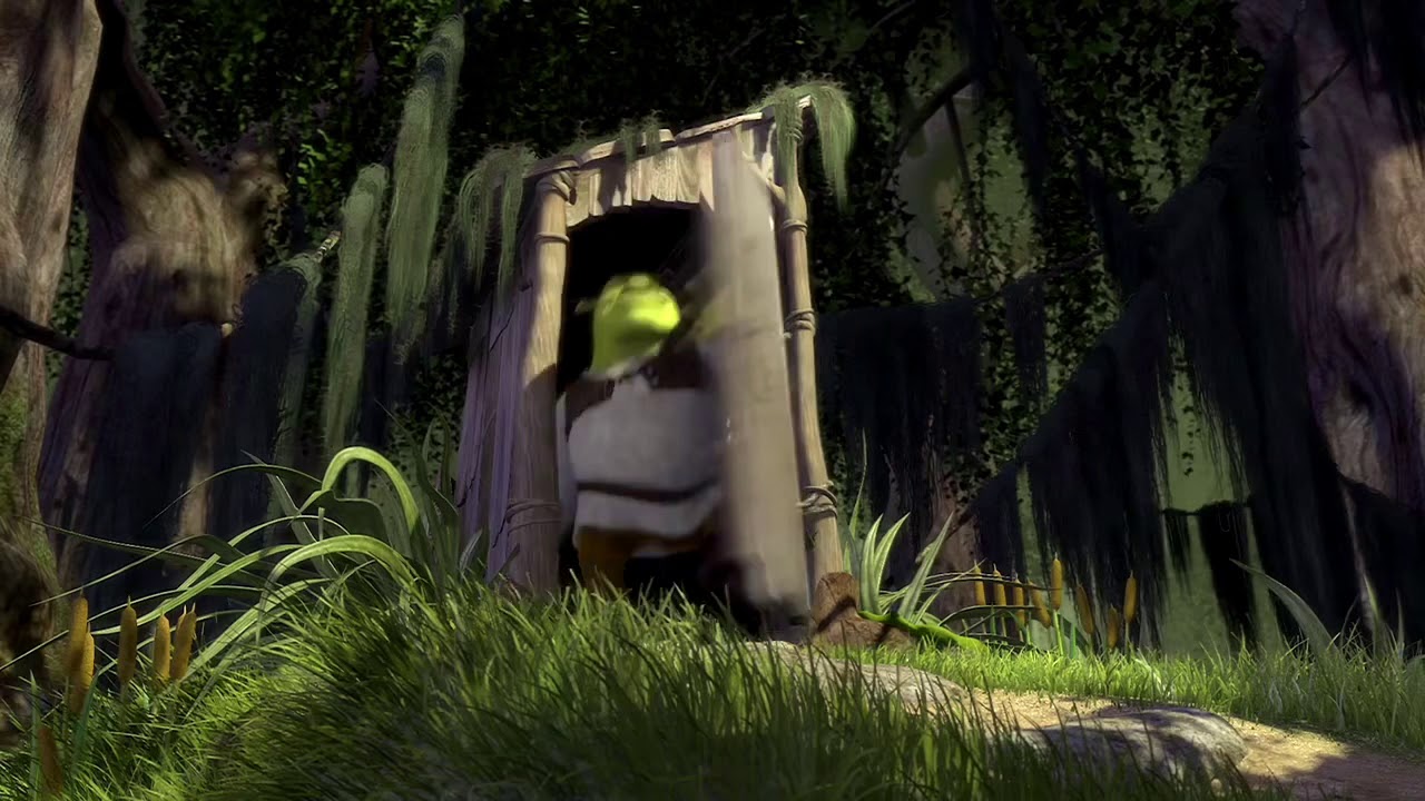 Картинка туалета шрека