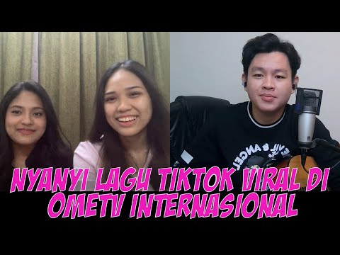 Nyanyi Lagu Tiktok Viral di Ome TV Internasional [LAGI] | Singing Reaction Ome TV Internasional