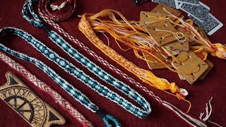 ARTESANÍA VIKINGA: Cómo hacer TABLET WEAVING | Recreación vikinga 1