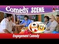 Rangayana Raghu & Layandra  Ganesh Engagement Comedy Scene | Romeo| Ganesh Komedy