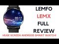 LEMFO LEM X 4G SMART WATCH REVIEW | BIG SCREEN = MUST BUY?