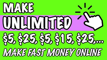Make Unlimited $5 To $25 Online Over & Over Again Make EASY Money Online