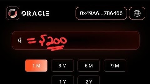 HOW TO CLAIM PROFITS MADE FROM ORACLE IN STAKING ONF TOKEN