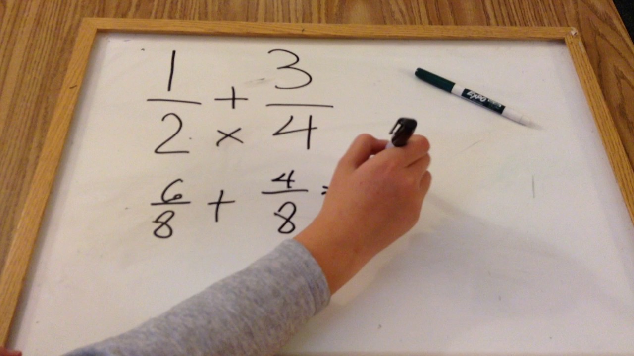 Adding Fractions 2 - YouTube