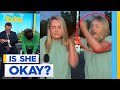 Reporter slaps herself trying to hit fly  today show australia