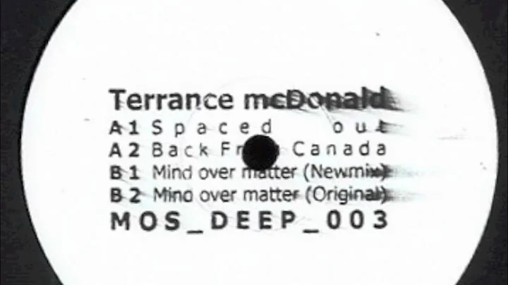 Terrance Mcdonald   Mind over matter original