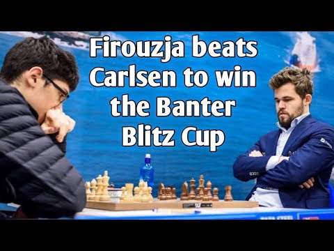 Firouzja derrota Carlsen para vencer a Banter Blitz Cup