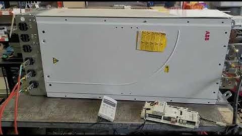 TEST RUN - ABB Drive - ACS800-04-0140-7