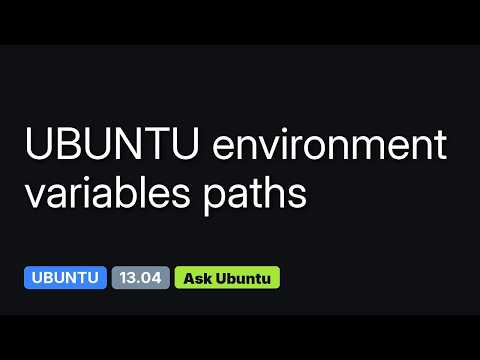 Ubuntu: Why everything is reverted back in PATH env variable after reopening shell? (2 Solutions!!)