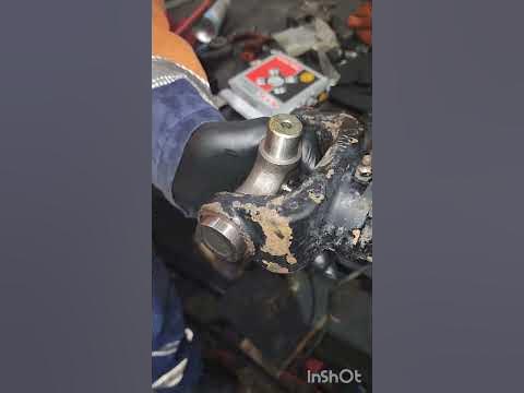 how to replace drive shaft universal joint# truck heavy diesel work