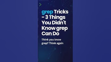 grep — 3 Things You Didn