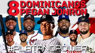 Juan Soto, Ozuna, Teoscar, Gary Sánchez, Jeremy Peña, Bryan de la Cruz, Castro y Leody pegan jonrón