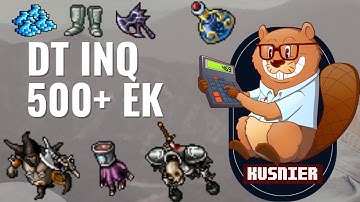 DT Inqusition | 4 kk/h raw | 1.2 kk/h profit | 500+ Knight | Tibia Hunting Guide