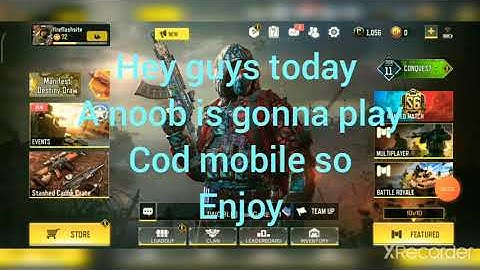 When a noob plays cod mobile